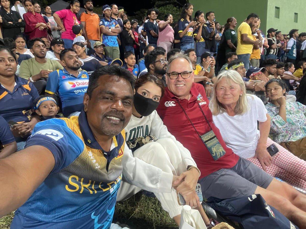 At Pallekale Cricket Stadium